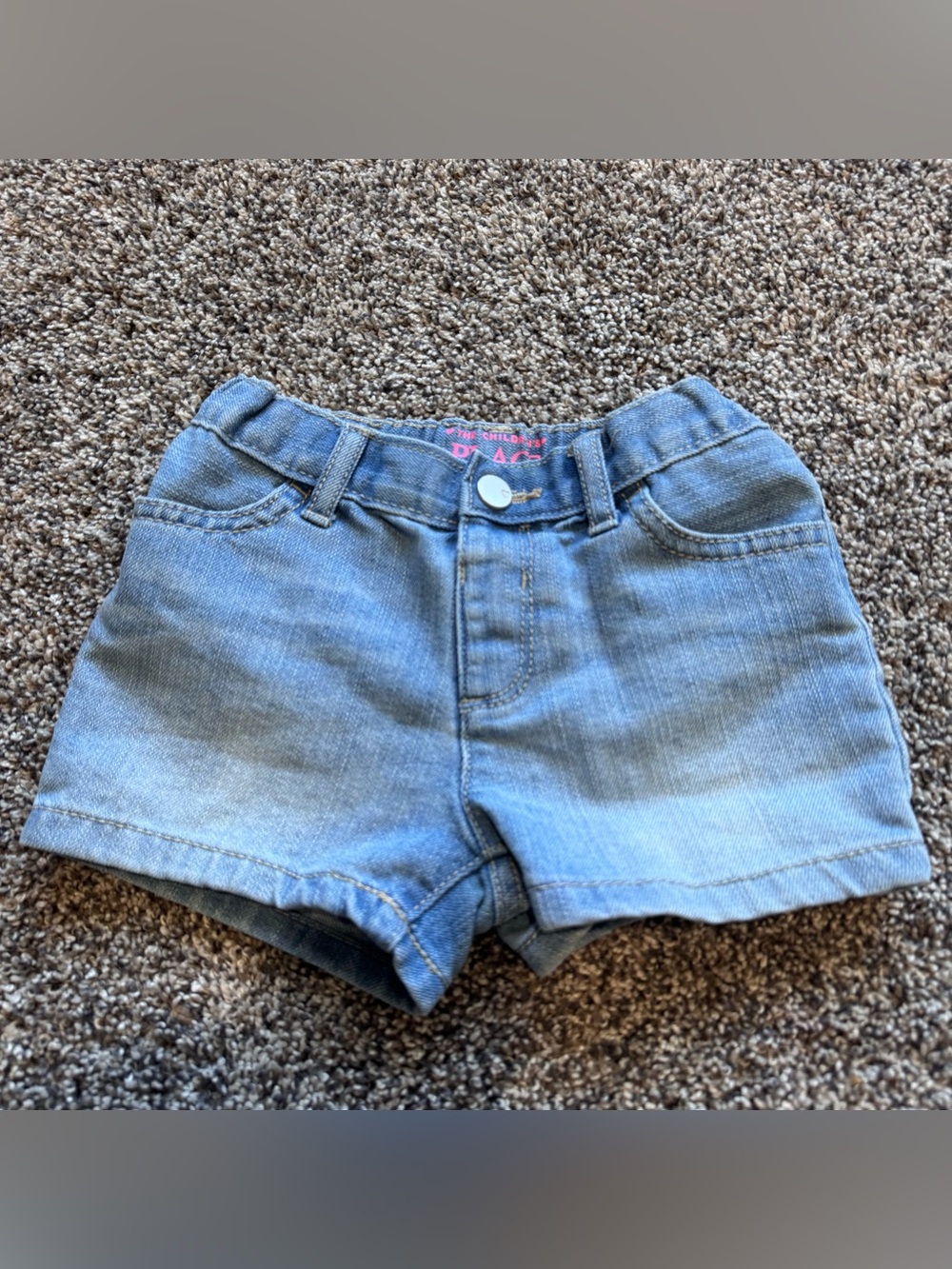 Girls' Light Blue Denim Shorts